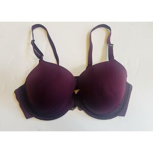 SOMA Memorable Full Coverage Bra - Size 40C Wine Burgundy